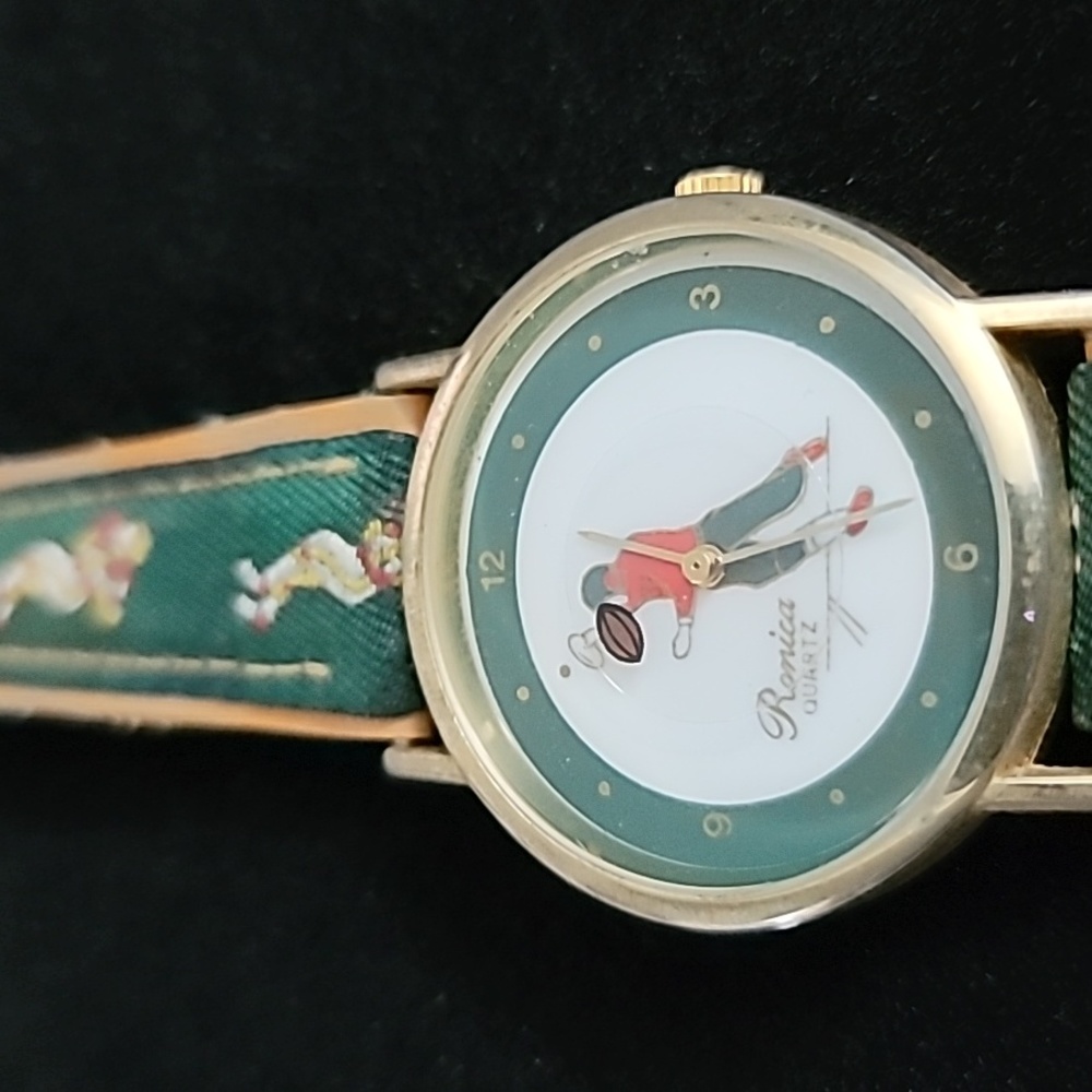Vintage‎ Ronica Quartz Football Watch